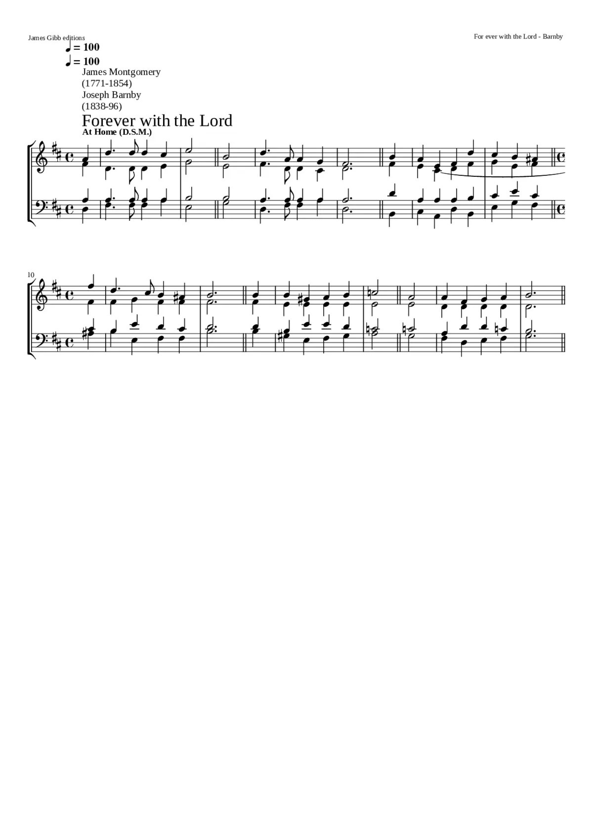 Forever with the Lord - Page 1