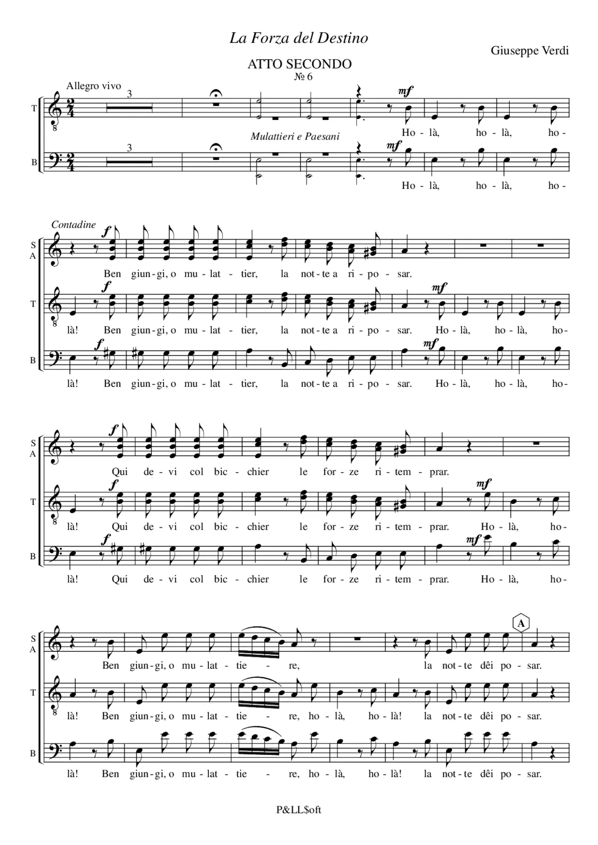 La Forza del Destino - Page 1