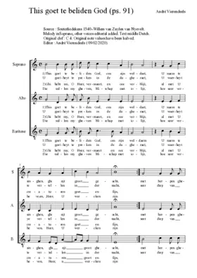 This goet te beliden God