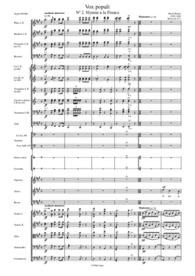 Hymne à la France, H 97