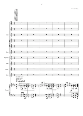 I Was Glad When They Said Unto Me