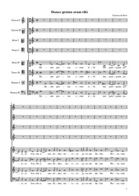 Donec gratus eram tibi