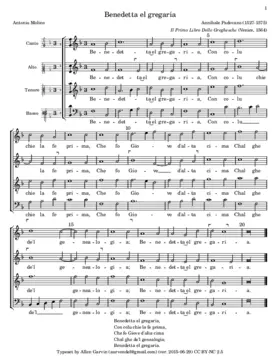 Benedetta el gregaria