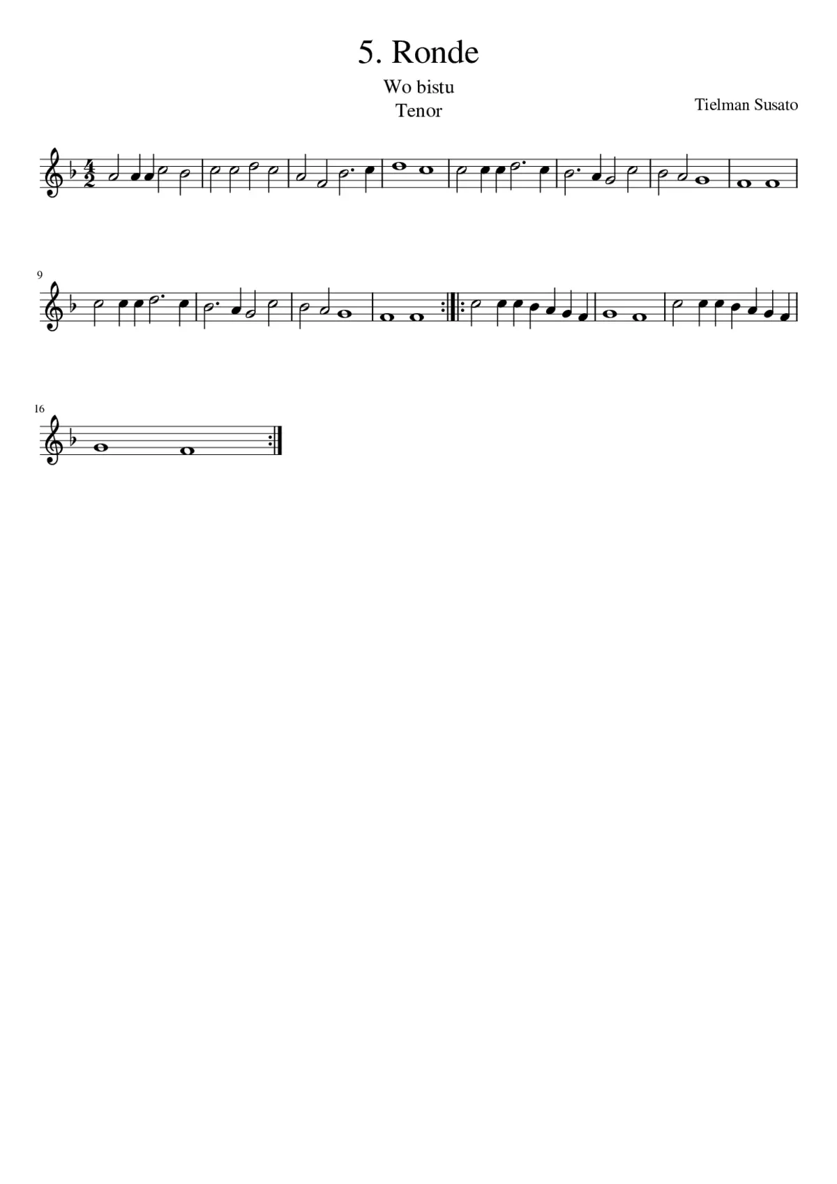 5. Ronde - Page 1