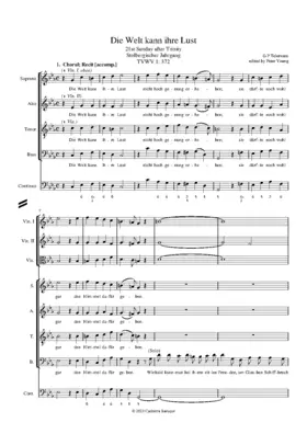 Die Welt kann ihre Lust, TWV 1:372