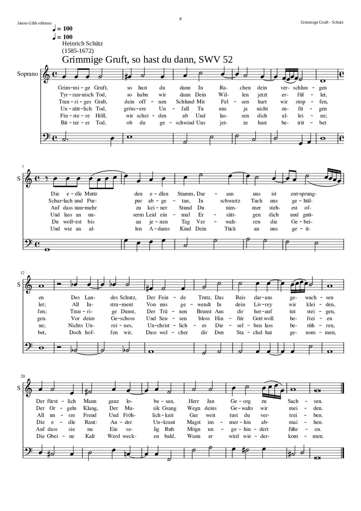 Grimmige Gruft SWV 52 - Page 1