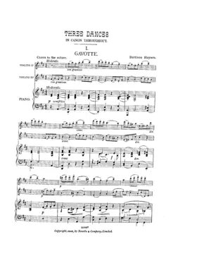 3 Dances in Canon Throughout