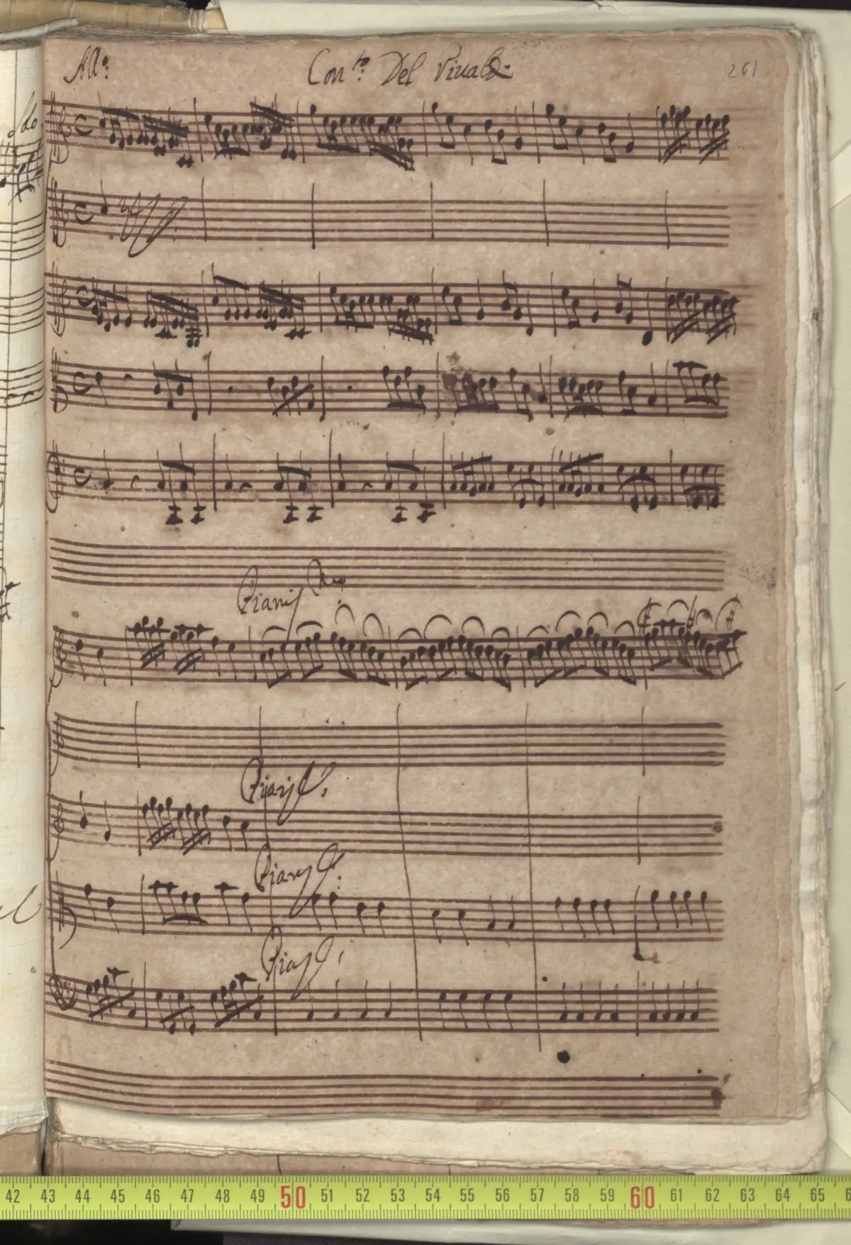 Violin Concerto in C major - Page 1