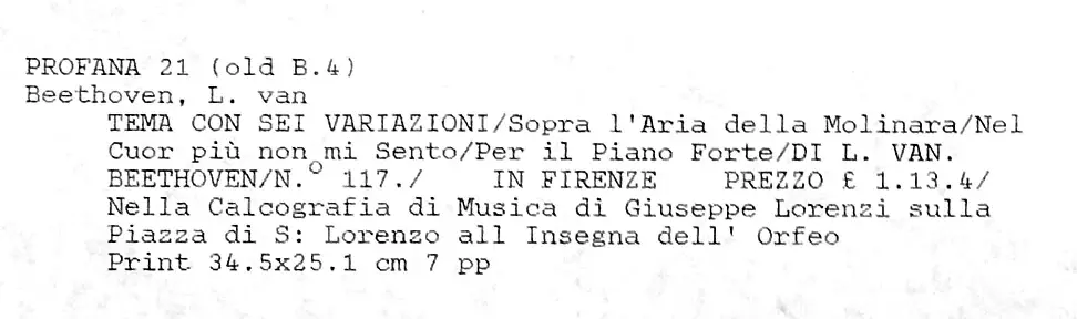 6 Variations on 'Nel cor piu non mi sento' - Page 1