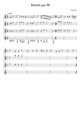 Bransle gay III