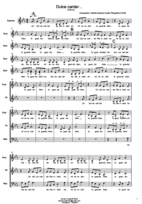 Dulce cantar