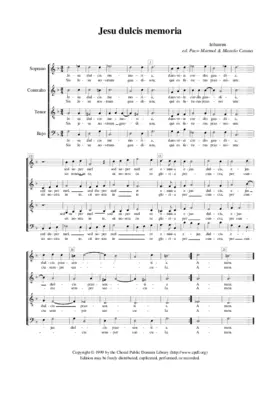 Jesu dulcis memoria