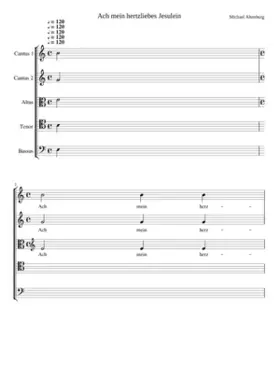 Ach mein hertzliebes Jesulein