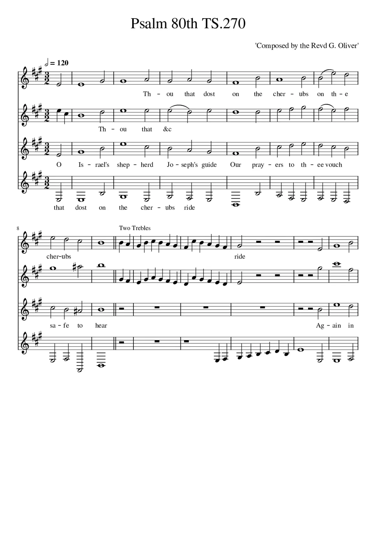 Psalm 80th TS.270 - Page 1