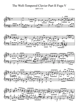 Prelude and Fugue in D major BWV 874