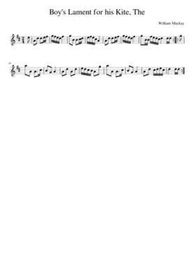 The Boy's Lament for his Kite