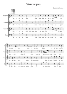 Vivre ne puis