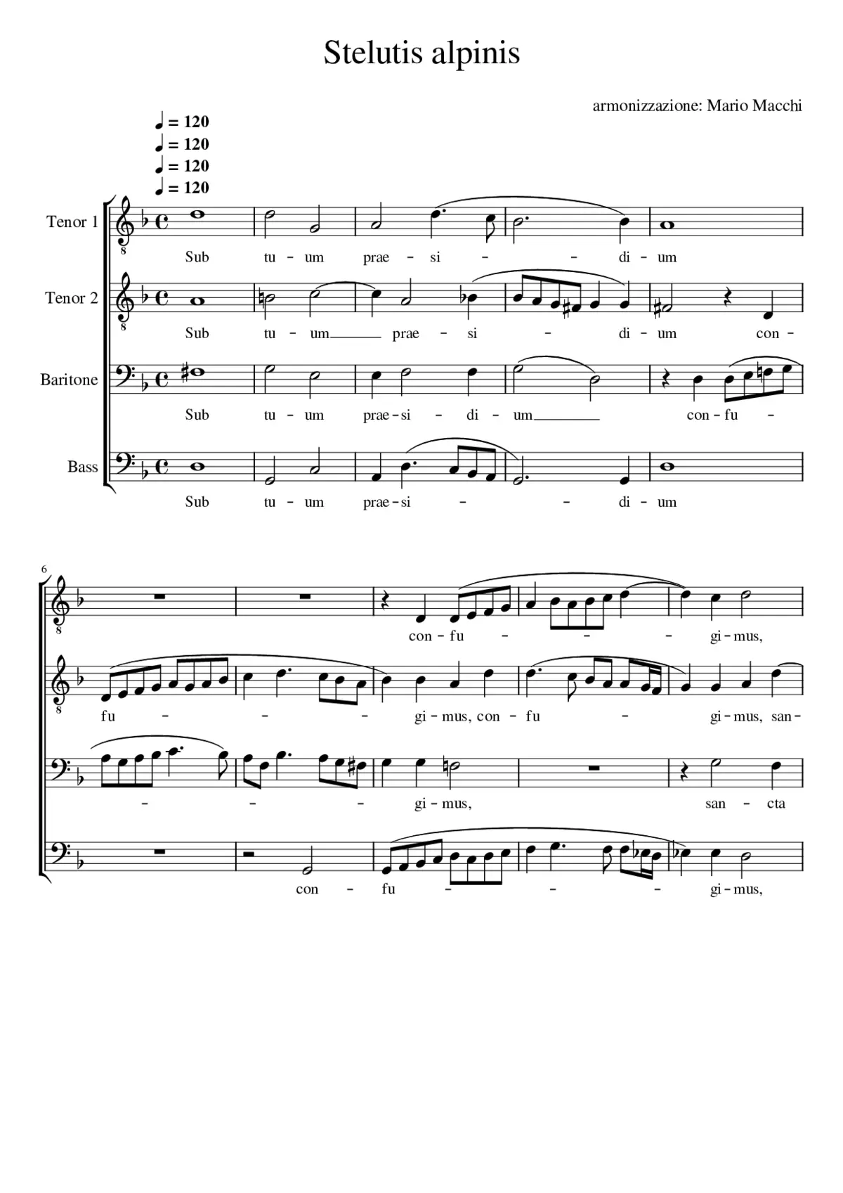 Sub tuum praesidium - Page 1