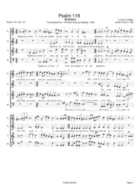 Righteous art thou O Lord - Jacob French