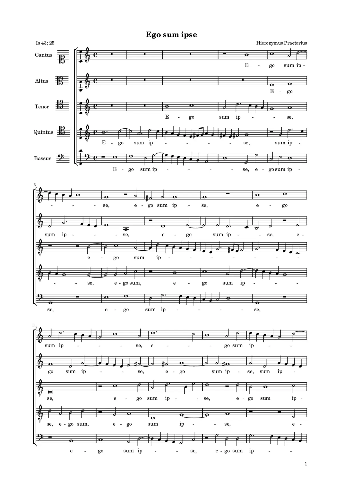 Ego sum ipse - Page 1