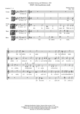 Ich beschwere euch, ihr Töchter