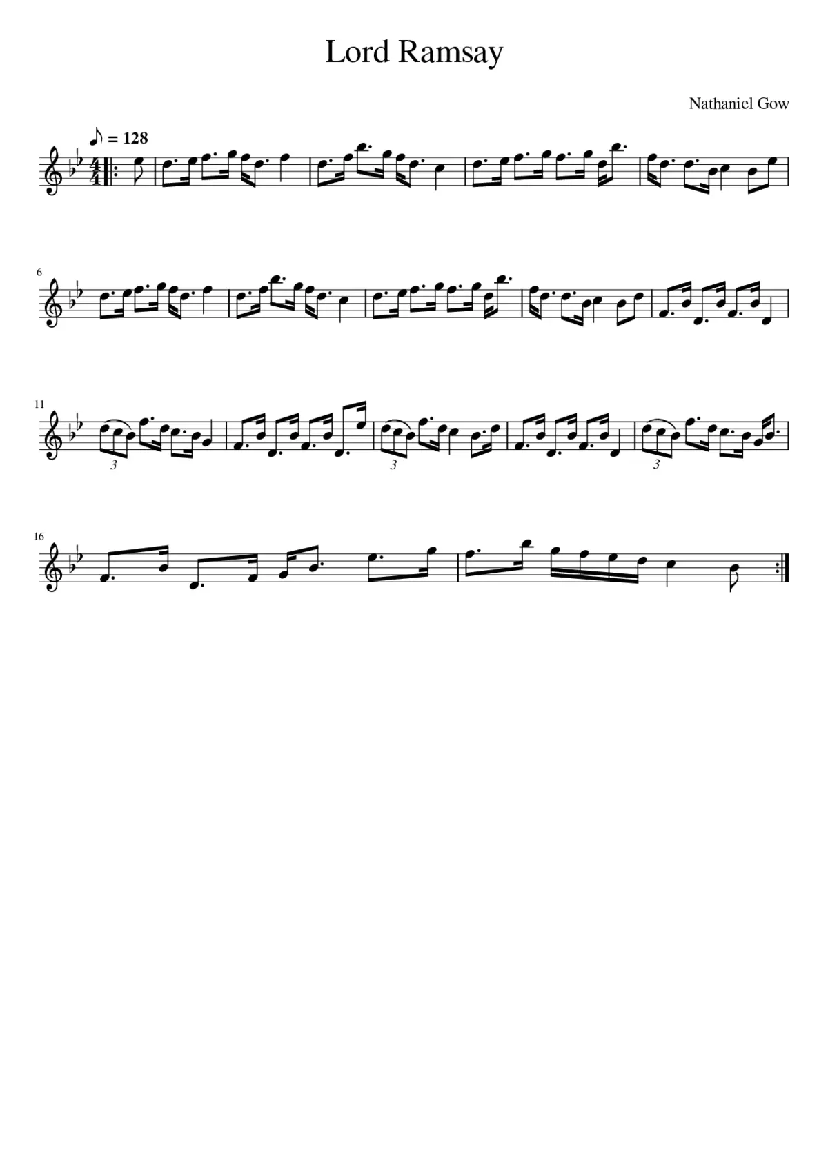 Lord Ramsay - Page 1