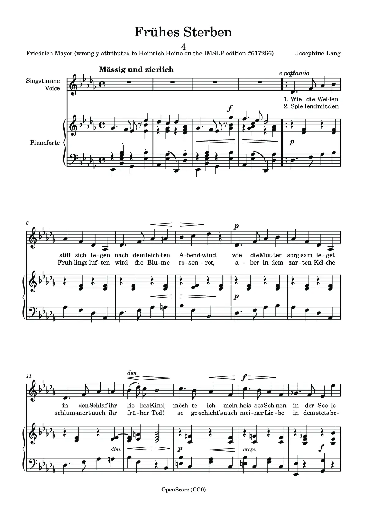 Frühes Sterben - Page 1