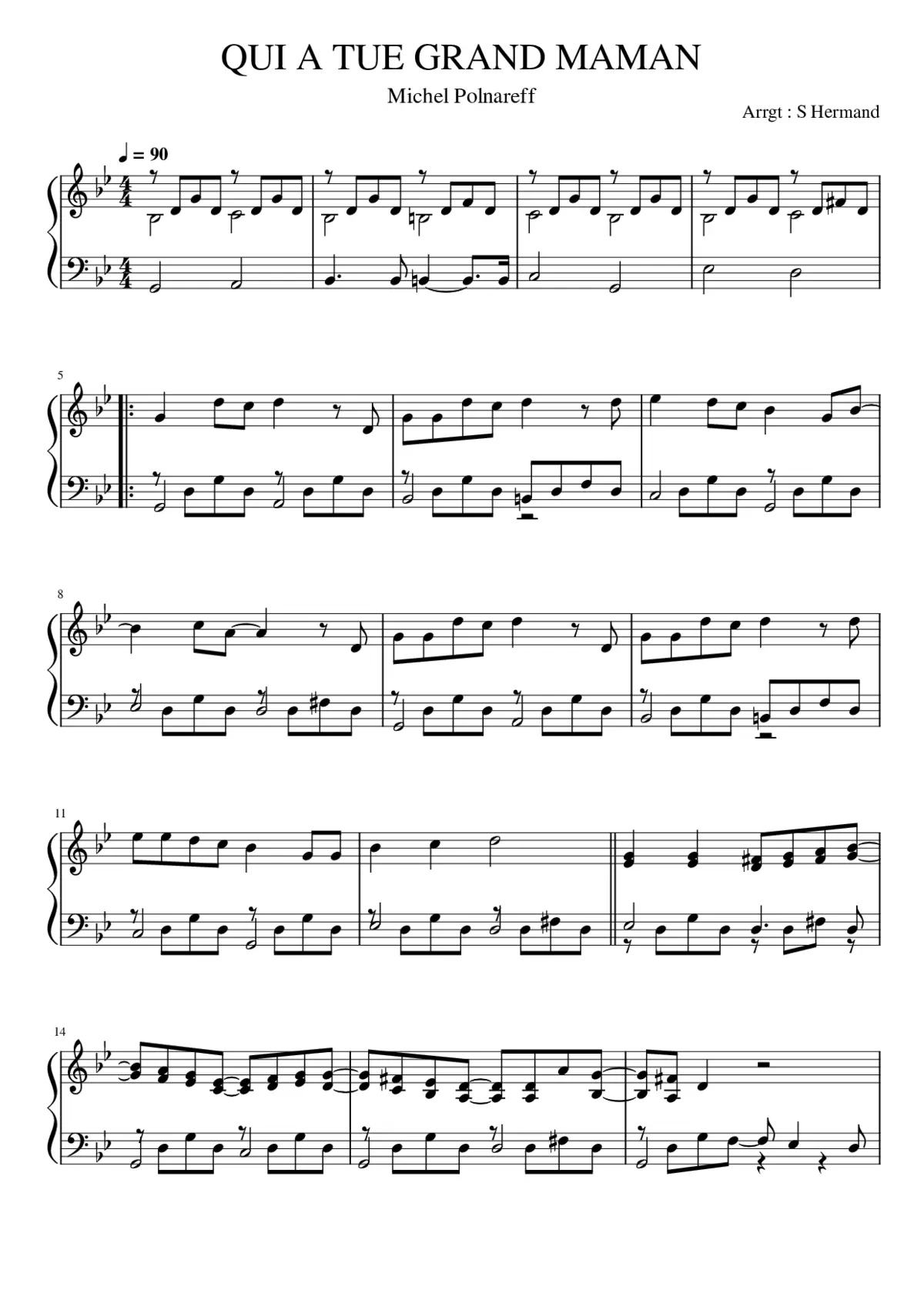 qui a tue grand maman - Page 1