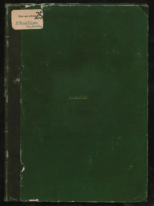 String Quartet No.2 - Page 1