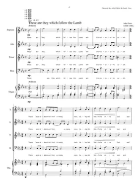 These are they which follow the Lamb