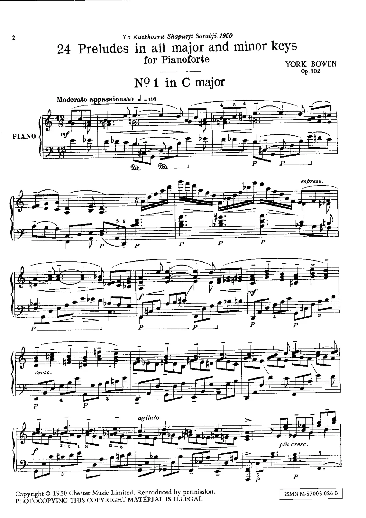 24 Preludes in all Major and Minor Keys - Page 1
