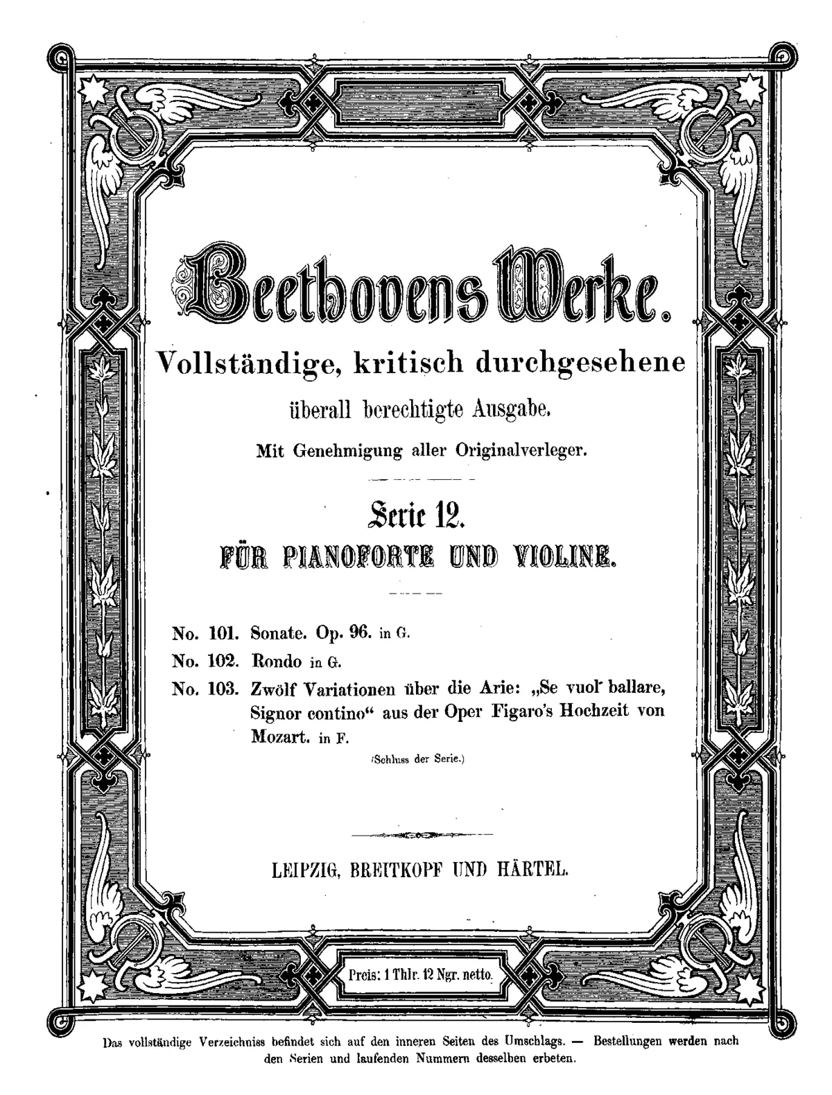 Violin Sonata No.10 in G major - Page 1