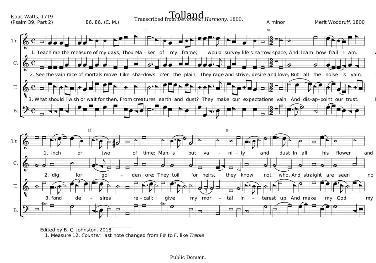 Tolland - Merit Woodruff - Page 1