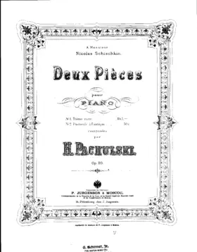 2 Pieces, Op.20