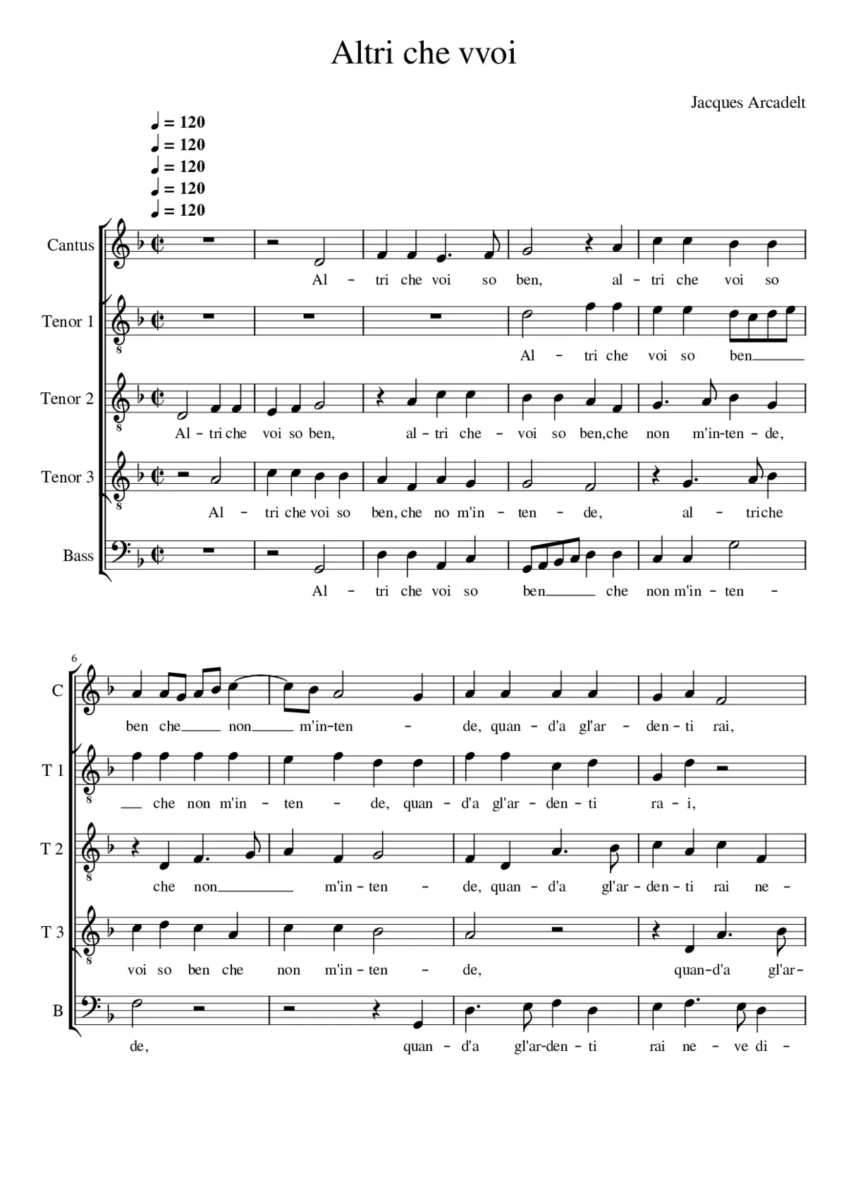 Altri che voi - Page 1