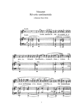 Rêverie sentimentale