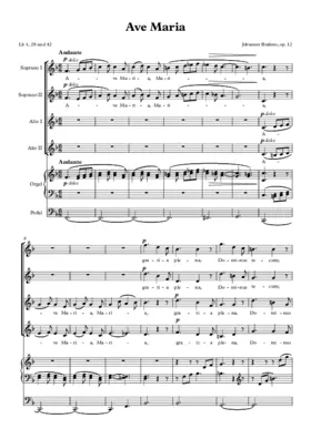 Ave Maria, Op. 12