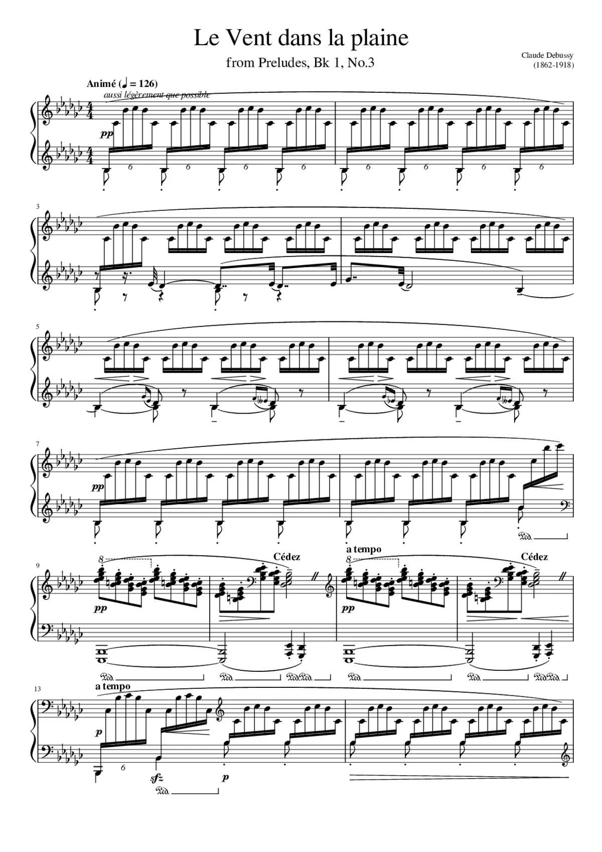 Les Vent dans la plaine - Page 1