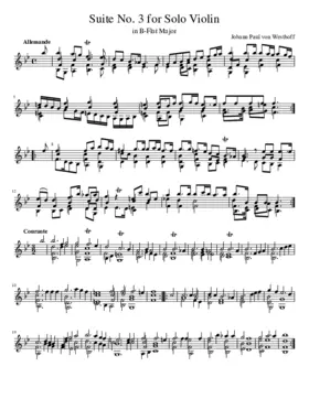 6 Suites for Solo Violin