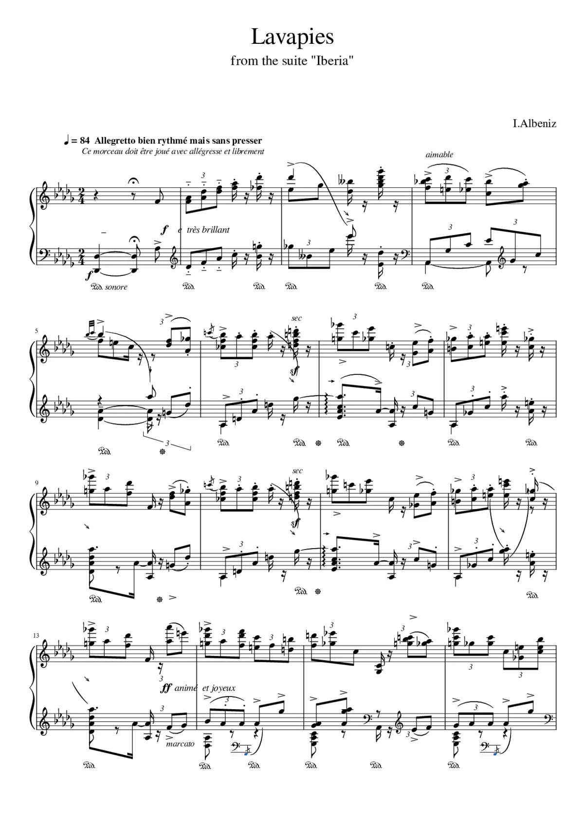 Iberia - Page 1