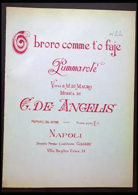 'O broro comme t'o faje Pummarulé