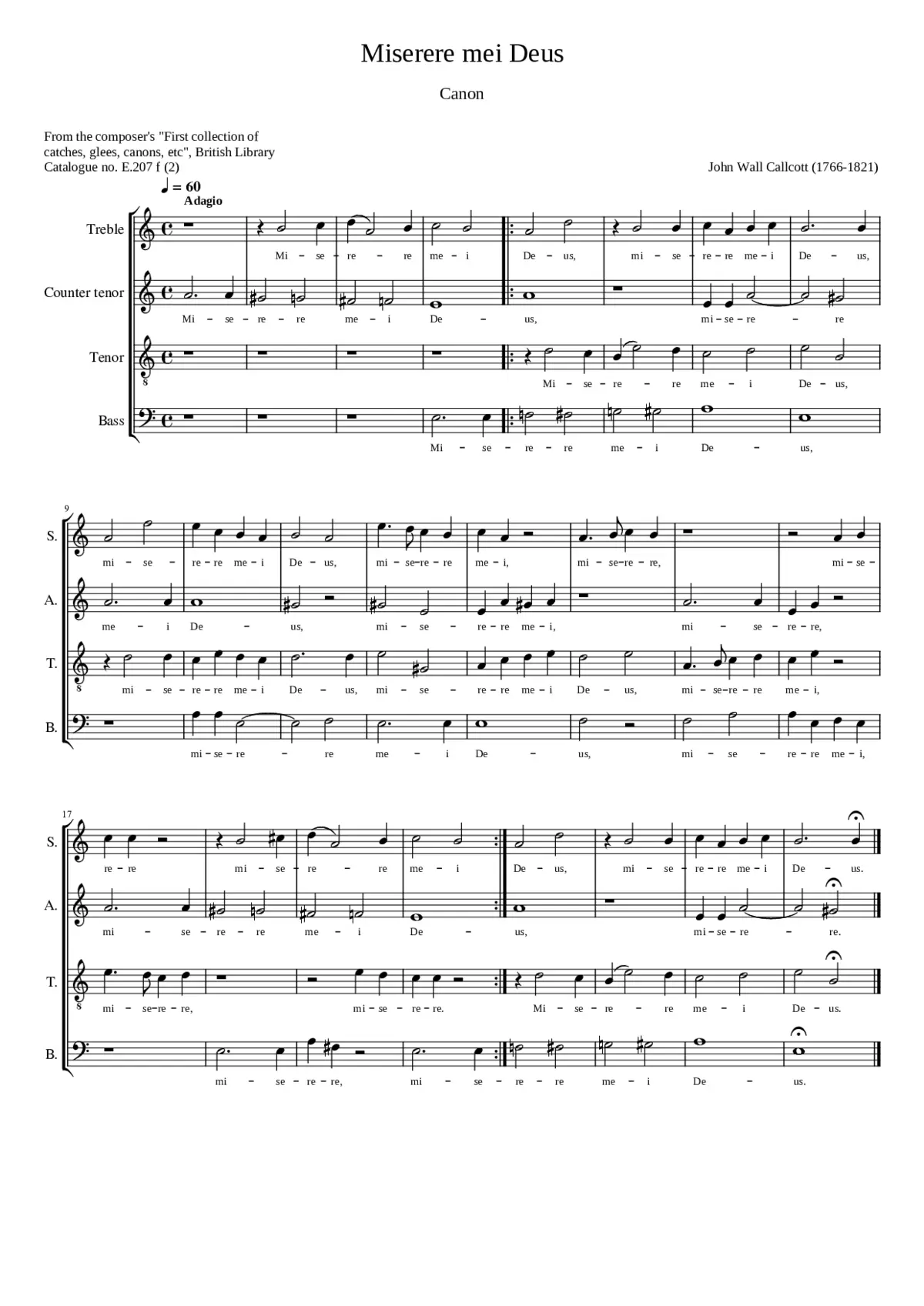 Miserere mei Deus - Page 1