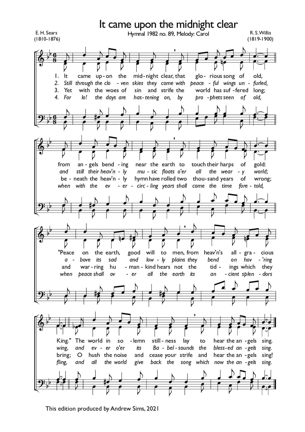 It came upon the midnight clear - Page 1