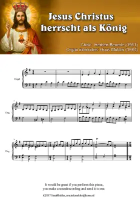 Jesus Christus herrscht als König
