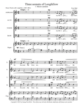 Three sonnets of Longfellow
