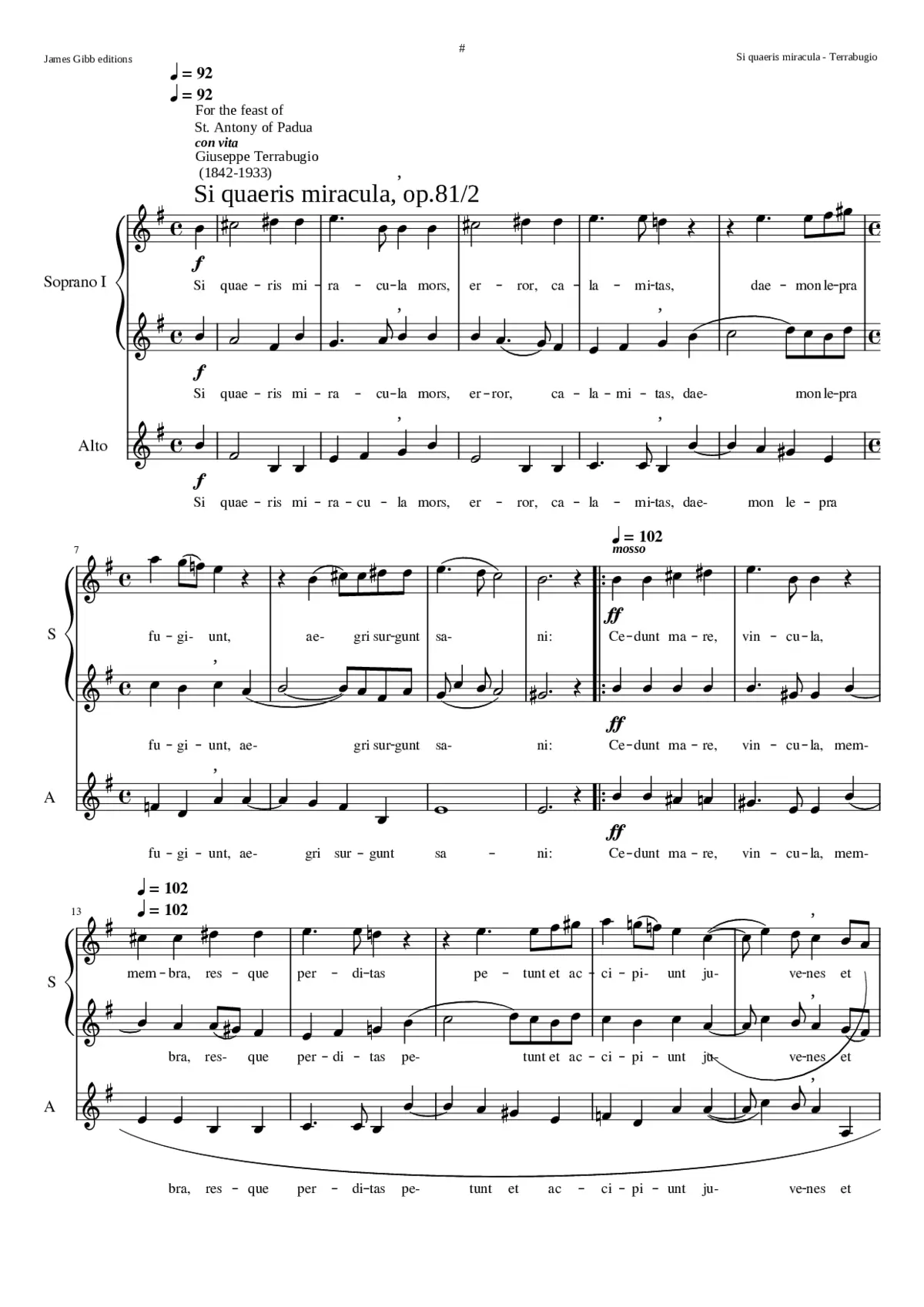 Si quaeris miracula - Page 1