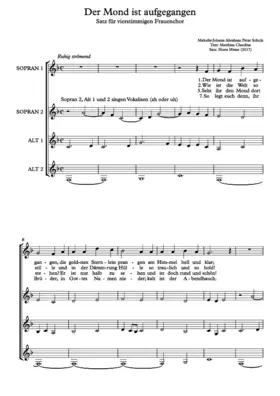 Der Mond ist aufgegangen