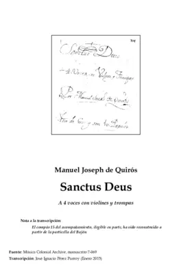 Sanctus Deus