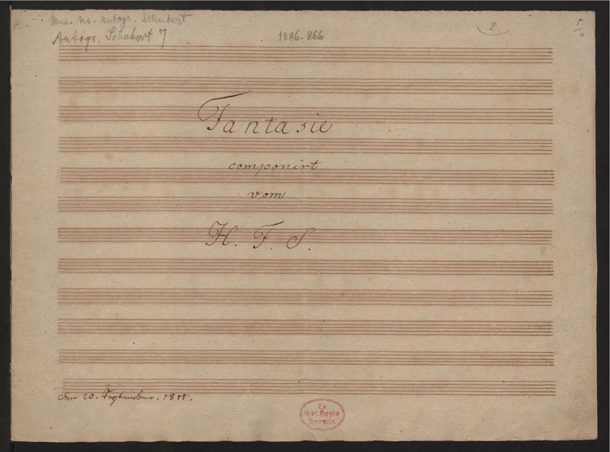 Fantasy in G minor - Page 1