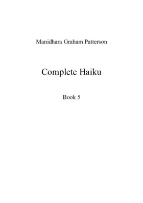 Haiku, Book 5